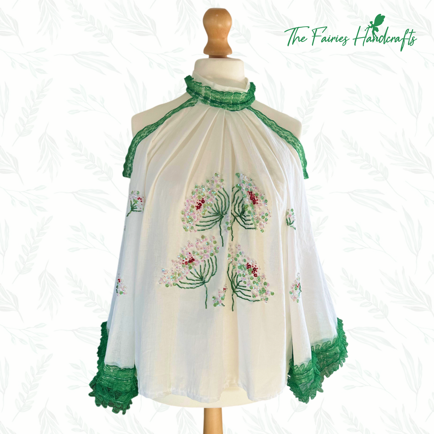 “Rușinea Fetei” Hand-Embroidered Romanian Ie