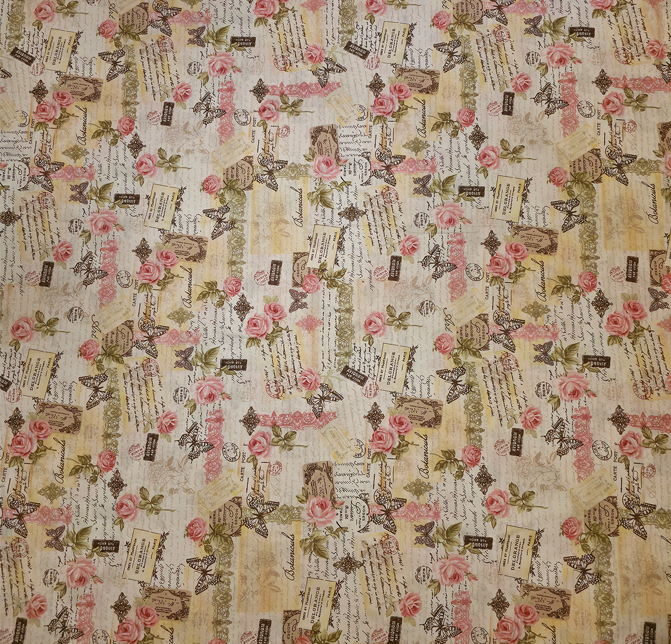 Love Letters – Vintage Rose Bedding Set (Size Double)