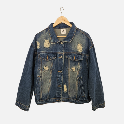 BOOM! – Hand-Painted Denim Jacket