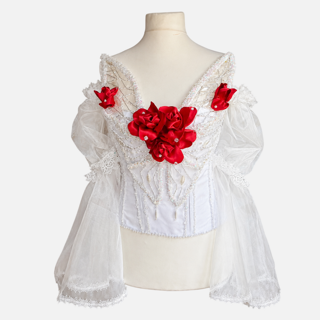 Rose Bloom Corset ( Size: M)