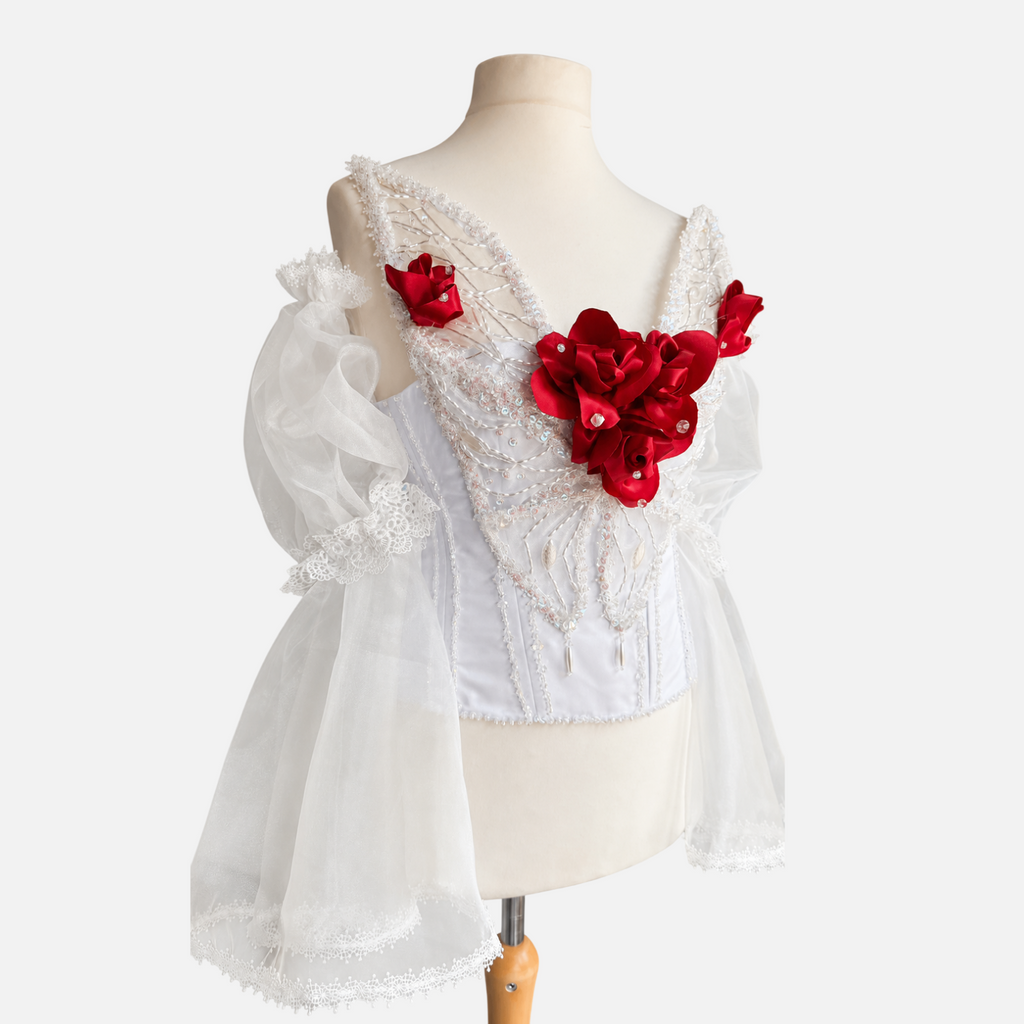 Rose Bloom Corset ( Size: M)