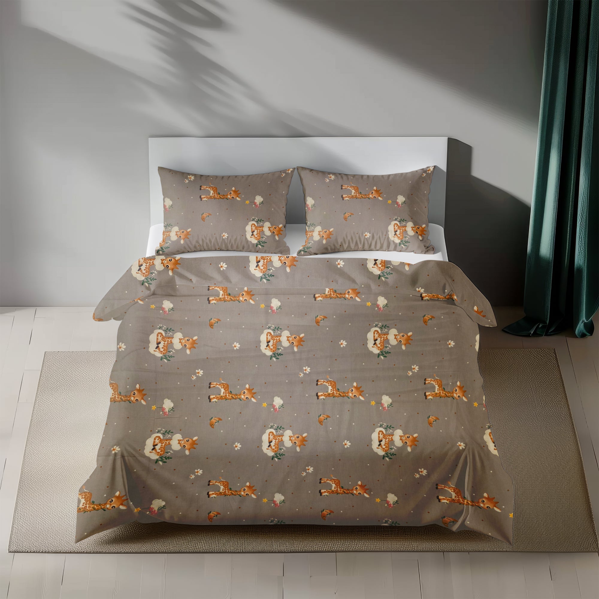 Giraffe Meadow Bedding Set (Size Double)