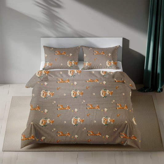 Giraffe Meadow Bedding Set (Size Double)