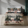 Whispering Pines – Winter Forest Bedding Set (Size Double)